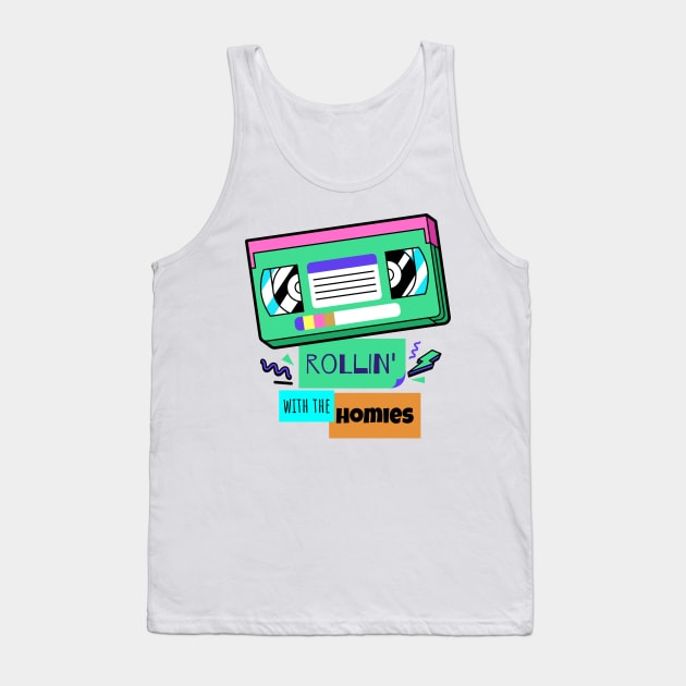 rollin' with the homies Tank Top by amillustrated